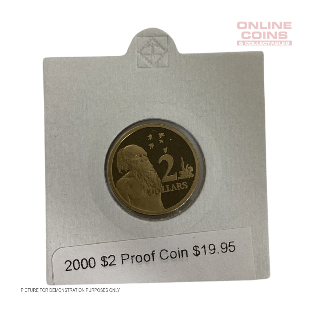 2000 Proof $2 coin - Loose in 2x2